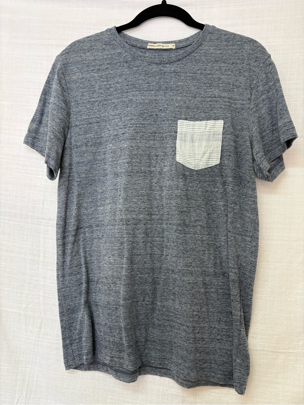 Marine Layer Re-Spun Pocket Short-Sleeve T-Shirt - Men's Size Medium